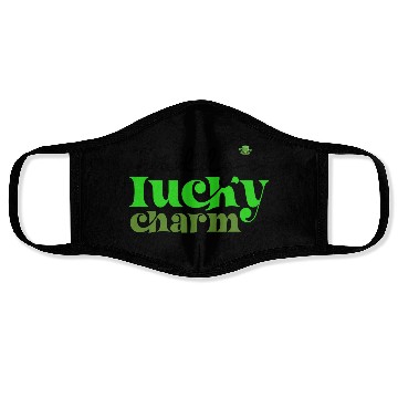 Discover Daddy's Lucky Charm St. Patrick's Day Kids Boy Face Masks