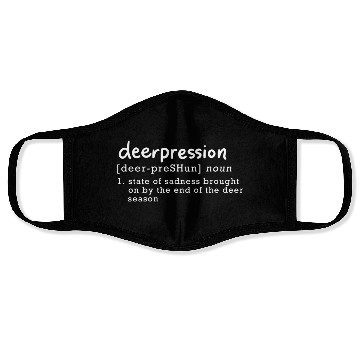 Discover Deer Hunting Deerpression Definition Face Masks