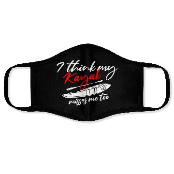 Discover Kayaking Kayak Lover Face Masks