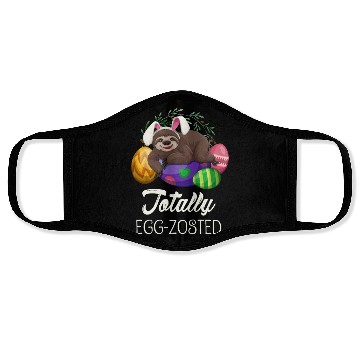 Discover Sloth Easter For Lazy Tired People Face Masks