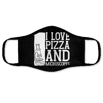 Discover Biology Biologist Pizza Face Masks