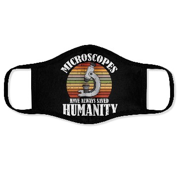 Discover Biology Biologist Microscope Face Masks