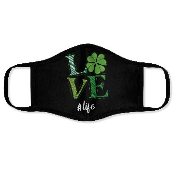 Discover Love Life St. Patrick's Day Shenanigans Face Masks