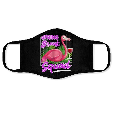 Discover Spring Break Squad Summer Vacation Spring Break Face Masks