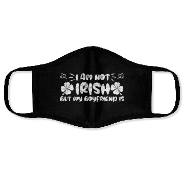 Discover Irish boyfriend St Patrick's Day Face Masks
