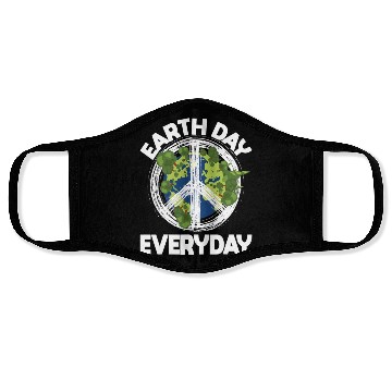 Discover Earth Day Everyday Nature Lover Climate Change Face Masks