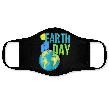 Discover Earth Day 2019 Face Masks Great Vintage Ear Elephant S