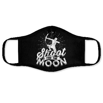 Discover Shoot for the moon - Archery Face Masks