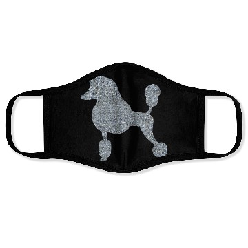 Discover Diamond Standard Poodle Face Masks