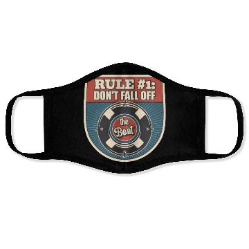 Discover Don't Fall Off The Boat Funny Sailing Face Masks