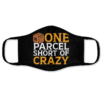 Discover Postal Worker Mailman Delivery Mail Escort Face Masks