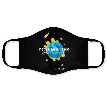 Discover Funny You Matter Atom Nerd Face Masks Gift (Science