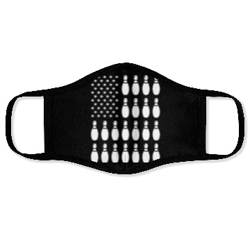 Discover Sport Us Flag Bowling Face Masks