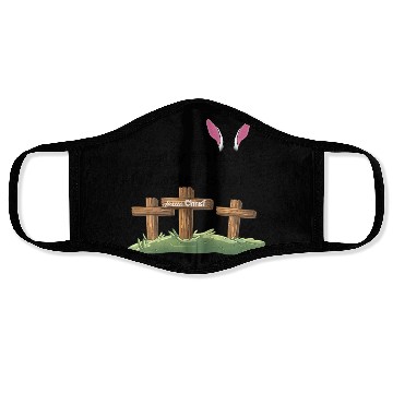 Discover Silly rabbit Easter is for Jesus Christ Face Masks