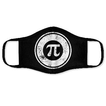 Discover Pi Day Symbo Face Masks