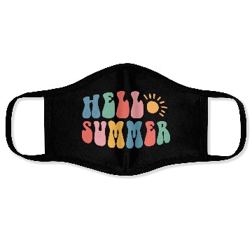 Discover Hello Summer SVG Face Masks