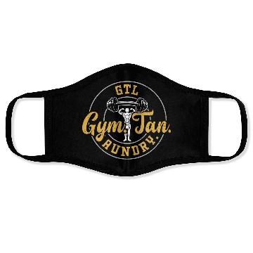 Discover GTL Gym. Tan. Laundry. - Gym Face Masks