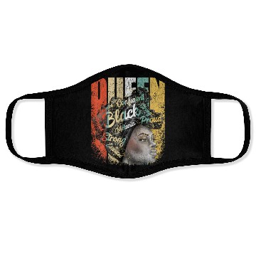 Discover African American Educated Strong Black Face Masks