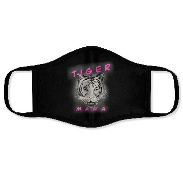 Discover Tiger Mama (pink) Face Masks