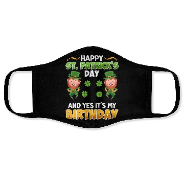 Discover St. Patrick's Day Birthday Face Masks