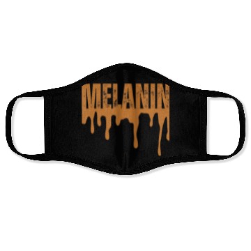 Discover Drippin Melanin Black Pride Face Masks