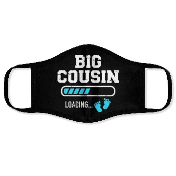 Discover Big cousin loading bar Face Masks