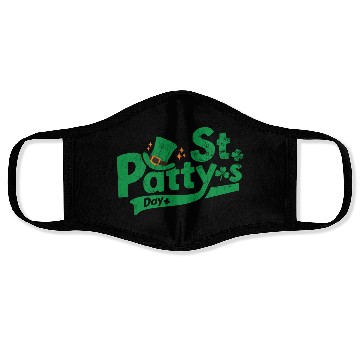 Discover Retro St Paddy’s Day Funny St. Patrick's Day Face Masks