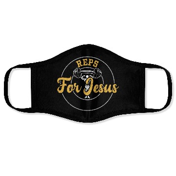 Discover Reps For Jesus - Gym Face Masks