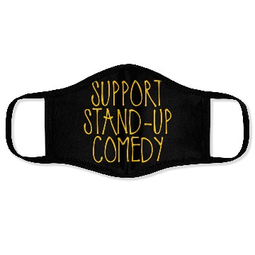 Discover Support Stand Up Comedy 2 Face Masks