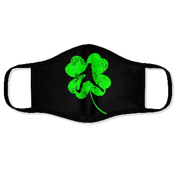 Discover Tennis St. Patrick's day shamrock Face Masks
