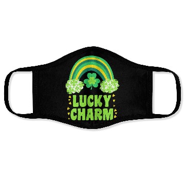 Discover Lucky Charm Lucky Rainbow Face Masks