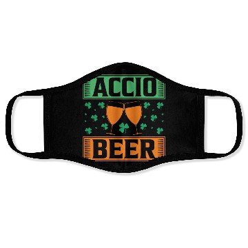 Discover Accio Beer St Patricks Face Masks 23753950
