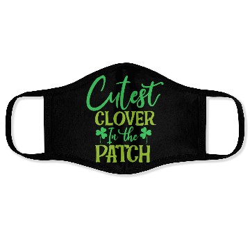 Discover CUTEST CLOVER IN THE PATCH Face Masks