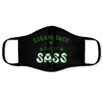 Discover Little Patricks Day Sublimation Graphics Face Masks