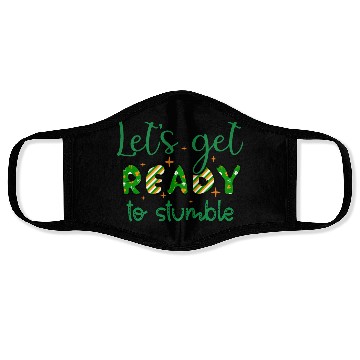 Discover Lets get Patricks Day Sublimation Face Masks