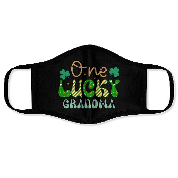 Discover One luckyPatricks Day Sublimation Face Masks