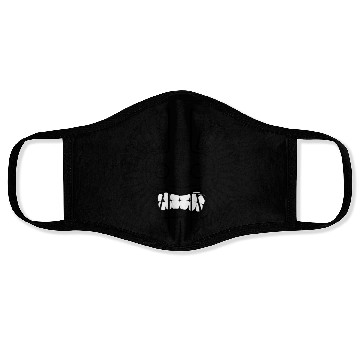 Discover angry face. Face Masks