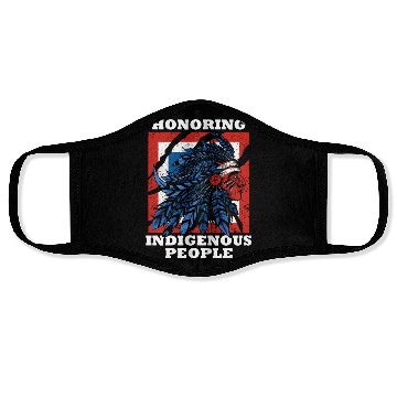 Discover Honoring Indigenous People Heritage Native America Face Masks