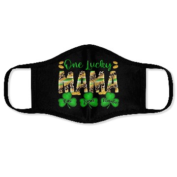 Discover one lucky mama kai liam natalie Face Masks