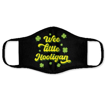 Discover Wee Little Hooligan Face Masks