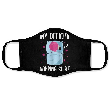 Discover My Official Napping Face Masks Flamingo Gift