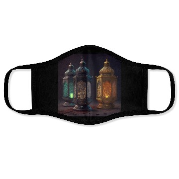 Discover Ramadan lanterns Face Masks