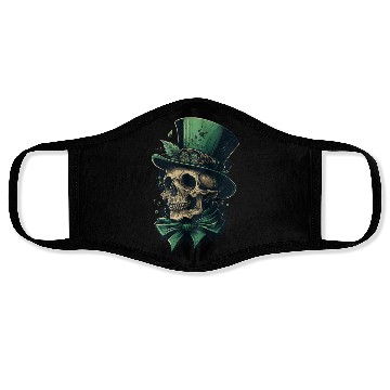 Discover St Patrick s Lucky Irish Skull Face Masks