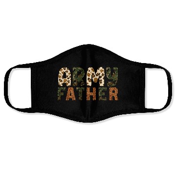 Discover Army Father Sublimation Face Masks