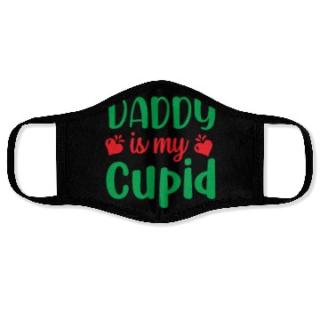 Discover Daddy is my Cupid Face Masks
