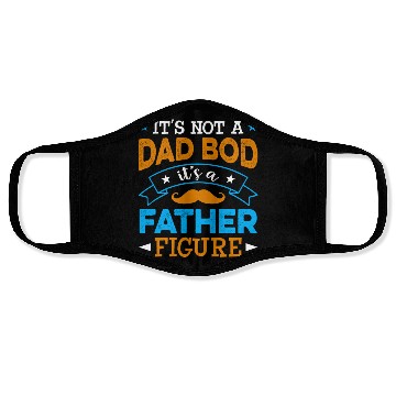 Discover Dad Father Papa Sublimation Face Masks