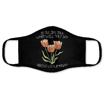 Discover Tulip Gardening Funny Face Masks