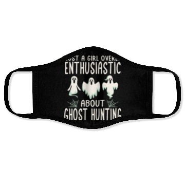 Discover ghost hunting Face Masks