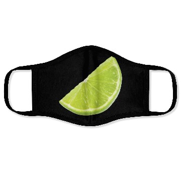 Discover sliced green fruit Face Masks