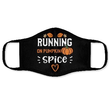 Discover Running on Pumpkin Spice - Pumpkin Face Masks